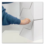 Bankers Box Stor/Drawer Steel Plus Storage Box Letter White/Blue 6/Carton