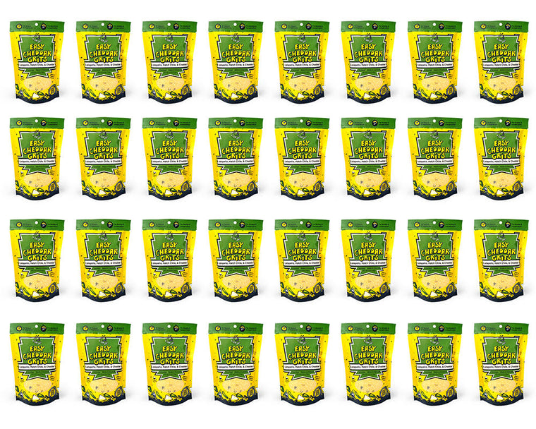 Fishski Provisions Easy Grits with Jalapeo, Hatch Green Chile, Cheddar 32 Pack