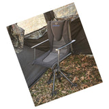 Bolderton 360 Comfort Swivel Hunting Blind Chair with Armrests