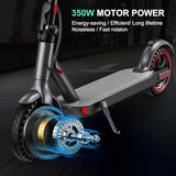 Electric Scooter for Adults, 19/25 Mph Max Speed, 21/25/35 Miles Range,350/500/600W APP Control E-Scooter with 8.5/10 Inflatable tire, Foldable Escooter with App Control, UL 2272 Certified