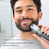 Remington MB6850 Vacuum Stubble and Beard Trimmer, Lithium Power and Adjustable