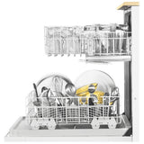 Whirlpool – 24 Front Control Tall Tub Portable Dishwasher – White