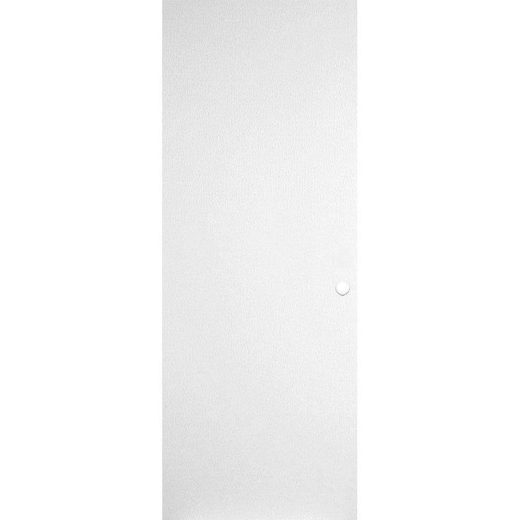 Masonite 28 in. x 80 in. Primed Smooth Flush Hardwood Hollow Core Composite Interior Door Slab with Bore