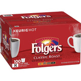 Folgers Classic roast Coffee K Cups 100 ct