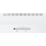 GE – 30 Convertible Range Hood – White on white