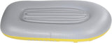 Inflatable Kayak Boat, Heavy Duty Inflatable Canoe Yellow Inflatable Kayak with Two Paddle Mounts Double Valve Design for 2 Person PVC Air Boat