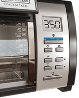 Blackdecker-space-maker-digital-toaster-oven-stainless-steel-black, Silver TROS1000