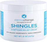 Natural Shingles Treatment and Relief Cream – with Manuka Honey – Shingle Nerve Pain Ointment – Natural Moisturizer for Face and Body – Stops Shingle Breakouts, Burning, Scar, Itchy Dry Skin (8oz)