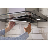 GE Profile – 24 Convertible Range Hood – Silver