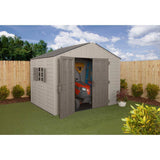 US Leisure 10 ft. x 8 ft. Keter Stronghold Resin Storage Shed