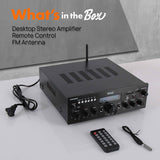 Pyle PDA6BU.5 Bluetooth Stereo Amplifier Receiver