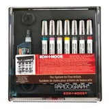 Koh-I-Noor Rapidograph Slim Pack 7-Pen Set