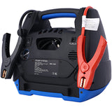 Rechargeable Jump Starter for Gas Diesel Vehicles – 1800 Amps with Air Compressor and AC, 12V DC, USB Power Station