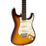 Squier Standard Stratocaster FMT Electric Guitar Transparent Amber