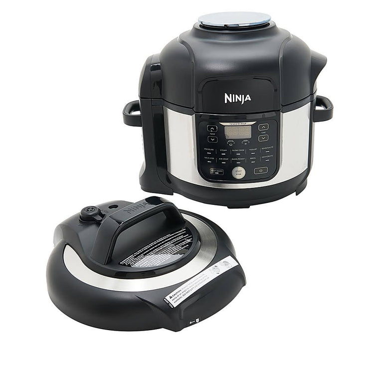 Ninja Foodi 6.5-qt Deluxe Pressure Cooker and Air Fry ,Stainless Steel