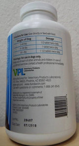Duralactin Canine 180 Chewable Tablets