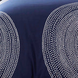Marimekko 221439 Fokus Duvet Cover Set, Twin, Navy