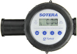 Sotera 825 1 2-20 GPM(7-75 LPM) Digital Inline Nutating Disc Poly Chemical Transfer Meter, 125 PSI (8.6 bar)