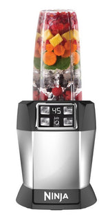 Ninja BL482 Nutri Ninja With Auto IQ Blender One Size, Silver/Black