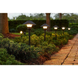 Hampton Bay Low-Voltage Bronze Outdoor LED Landscape Path Light Kit 8-pack