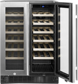Insignia? – Dual Zone Wine and Beverage Cooler with Glass Doors – Stainless Steel