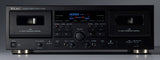 Teac Double Cassette Deck (Black) W-1200-B