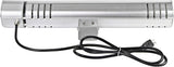 Comfort Zone CZPH20RSL Outdoor and Indoor Patio Heater – Wall-Mounted Heating Device with Halogen Tube and Adjustable Heat Output – Waterproof Warmer for Residential and Commercial Spaces