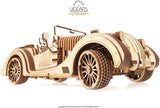 UGears Mechanical Models Roadster VM-01 3-D Wooden Puzzle