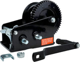 2500 LBS Hand Crank Winch, Boat Trailer Winch, Boat Lift Wheel Kit, Drill Winch, Trailer Winch, Come Along Winch Heavy Duty, 2-Speed Winch with Hand Brake, Mini Winch, Manual Boat Anchor Winch Pack of 2