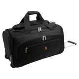 SwissGear Zurich 22×22 Wheeled Duffle, Black