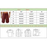 Men’s Linen Casual Classic Short Elastic Waist Summer Beach Lightweight Board Slim-Fit with Pockets Active Running Walk Short
