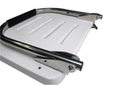 Pactrade Marine Boat Universal Fiberglass Swim Platform Under Mount Fold Down Ladder 1 Step Inboard One Rail