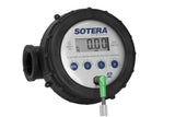 Sotera 825 1 2-20 GPM(7-75 LPM) Digital Inline Nutating Disc Poly Chemical Transfer Meter, 125 PSI (8.6 bar)