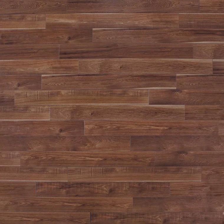 Mannington Restoration Sawmill Hickory Leather 22332 Laminate Flooring Brown