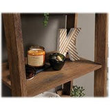 Sauder Trestle 5-Shelf Bookcase – Vintage Oak