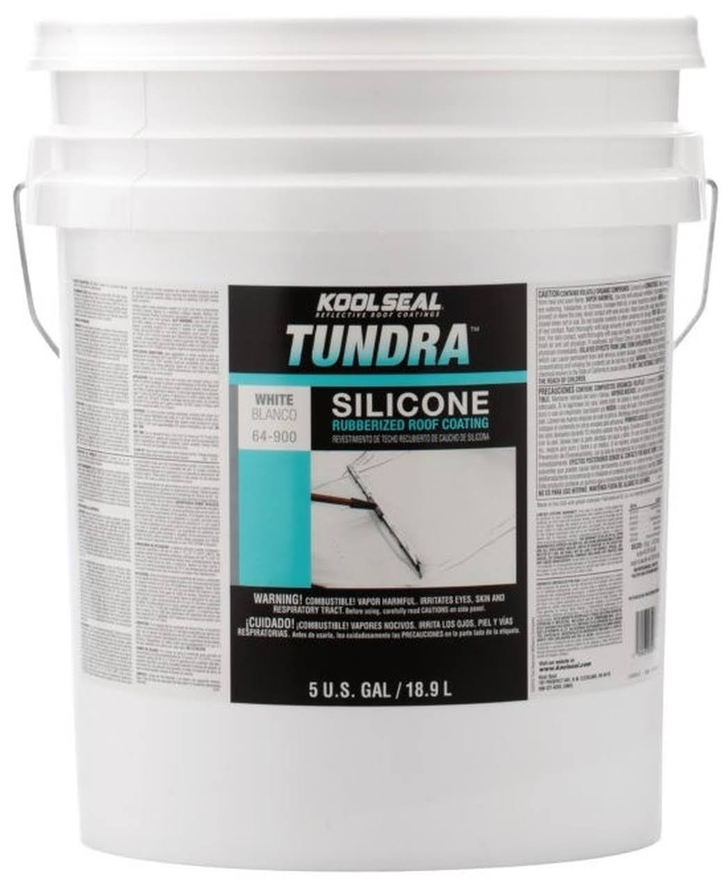 Kool Seal 100% Silicone Roof Coating 5-Gallon