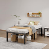 Metal Bed Frame Full Size – 14 Inch Heavy-Duty Full Platform Bed Frame No Box Spring Needed, Easy Assembly, Noise-Free, Sturdy Mattress Foundation, Underbed Storage Space