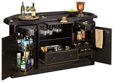 Howard Miller Tivon Wine-cabinets II, Burnished Black
