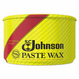 SC Johnson Paste Wax, Multi-Purpose Floor PROTECTOR, 16oz Tub, 6/Carton