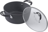Bialetti Impact 10-Piece Black Nonstick Cookware Set