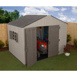 US Leisure 10 ft. x 8 ft. Keter Stronghold Resin Storage Shed