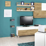 Atlantic Nestable 32 Blu-Ray Rack – Space Saving Modern Design, Durable Steel Construction PN63712046 in Black
