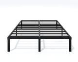 Metal Bed Frame Full Size – 14 Inch Heavy-Duty Full Platform Bed Frame No Box Spring Needed, Easy Assembly, Noise-Free, Sturdy Mattress Foundation, Underbed Storage Space