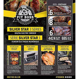 Pit Boss Silver Star 3-Series Digital Electric Vertical Smoker