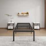 Metal Bed Frame Full Size – 14 Inch Heavy-Duty Full Platform Bed Frame No Box Spring Needed, Easy Assembly, Noise-Free, Sturdy Mattress Foundation, Underbed Storage Space
