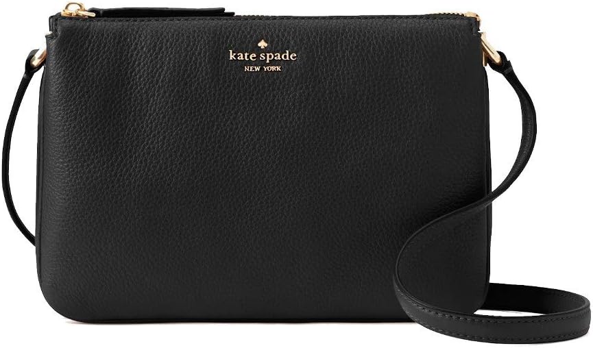 Kate Spade New York Triple Gusset Crossbody, Black