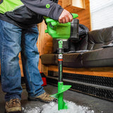 ION G2 8 Electric Power Ice Fishing Auger with Two High Performance 4Ah 40V MAX Gen 2 Lithium-Ion Batteries
