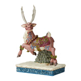 Jim Shore Adventure Bound Polyresin Victorian Reindeer 6004181