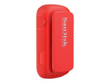 SanDisk 16GB Clip Sport Plus MP3 Player Sdmx28-016g-a46r – Red