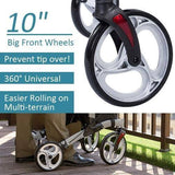 Smart Standing Upright Folding Senior Straight Upright Walker